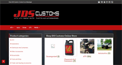 Desktop Screenshot of jdscustoms.com